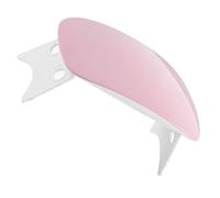 Lurrose Lampe UV LED Portable pour Ongles en Gel Rose Sunmini, Sèche-ongles Compact en Plastique Double Longueur D'onde, pour Manucure et Voyage