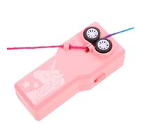 Lurrose Lanceur de Corde Électrique pour Chats et Chiens Taquin Antistress Jeu Interactif Intérieur pour Animaux de Compagnie Design Licorne Rose