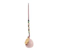 Lurrose Lanière de Téléphone Lapin Clochette Apaisante Accessoire Porte-Clés en Matériau Solide Pendentif Décoratif pour Téléphone Portefeuille Charme de Zodiaque Kawaii pour Filles Usage