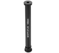 Lurrose Levier D'axe Traversant en Alliage D'aluminium Noir pour Fourche de Vélo, Améliore la Rigidité Stabilité, Accessoire Professionnel pour VTT