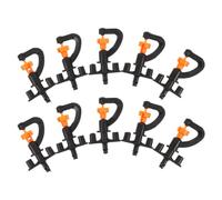 Lurrose Lot de 10 Embouts d'arrosage Goutte à Goutte, Micro-asperseur Rotatif Type G, goutteurs à 360° avec raccord 4/7 mm pour et Jardins.