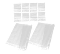 Lurrose Lot de 10 Pochettes pour Négatifs De Films Pochette De Rangement pour avec Compatibilité avec Classeur pour Une Organisation Facile