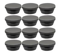 Lurrose Lot de 12 Bouchons de Vidange pour Climatiseur Bouchons en Caoutchouc Gris Diamètre 20 Mm pour Unité Extérieure Accessoires de Drainage pour Tuyaux D’évacuation