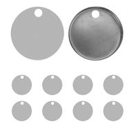 Lurrose Lot de 12 capuchons anti-poussière en acier inoxydable pour boulons et vis de siège de toilette - Pièces de rechange pour charnière supérieure à dégagement rapide de 60 mm