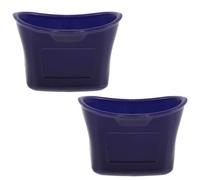 Lurrose Lot de 2 applicateurs de gouttes oculaires - Guide-pipette réutilisable et lavable - Distributeur ergonomique pour des soins oculaires facilités - Accessoire indispensable pour la maison