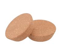 Lurrose Lot de 2 Bouchons de Vin Coniques en Liège Naturel, Dimensions 110 X 90 X 30 Cm, Réutilisables et Étanches, Adaptés pour Bouteilles de Vin, Carafes et Bocaux, Accessoires