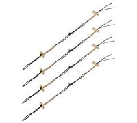 Lurrose Lot de 2 Compteurs de Perles Bouddha en Laiton Portable pour Prière et Chant, Accessoire DIY pour Bracelets de Contemplation, Outil de Comptage Précis pour Activités Bouddhistes