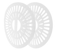 Lurrose Lot de 2 couvercles de pression pour essorage, pièces de rechange pour mini machine à laver/essoreuse, capot d’essorage en plastique ABS, facile à installer