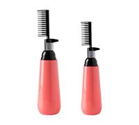 Lurrose Lot de 2 flacons de teinture pour cheveux à faire soi-même - Pour salon de coiffure - Brosse applicateur pour racines, peigne applicateur pour racines, teinture pour cheveux