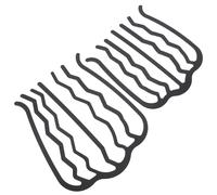 Lurrose Lot de 2 Peignes Latéraux à Cheveux en Métal, Fourche U 7 Dents Grosse et Petite Taille, Accessoires Coiffure Femmes pour Fêtes, Mariages et Usage Quotidien, Épingles Polyvalentes