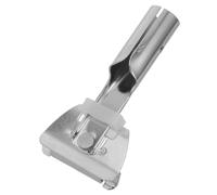 Lurrose Lot de 2 Pinces pour Manche à Balai en Acier Inoxydable Clip de Remplacement Compatible Balai à Franges Accessoire Solide pour Nettoyage Domestique et Commercial