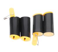 Lurrose Lot de 2 Sifflets à Pigeons Portables en Abs, Ultra-léger et Compact, Sifflets D’entraînement Puissants et Réglables pour Dressage Professionnel et Soins de Couleur Aléatoire