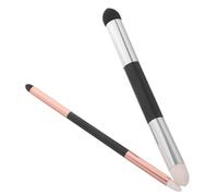 Lurrose Lot De 2 Stylos Éponges Réutilisables À Double Extrémité : Outils De Dessin Pour Artistes, Mélange De Détails Fins Et Ombrage - Fournitures Pour Projets De Peinture