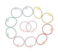 Lurrose Lot de 20 Élastiques à Cheveux : Jolies Attaches pour Queue de Cheval pour Femmes Et Filles (style 2)