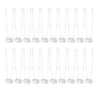 Lurrose Lot de 20 Épingles à Cheveux Ornementées de Forme U, Accessoire Cheveux Mariage Élégant et Facile à Porter pour Femmes et Soirées