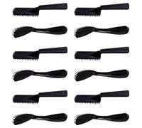 Lurrose Lot de 20 Peignes pour Teinture de Cheveux Set Professionnel 10 Peignes Carrés Outils de Coloration Capillaire pour Salon de Coiffure et Usage Domestique Adaptés à Soins