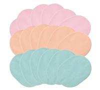 Lurrose Lot de 24 Éponges Faciales Épaisses 7 Mm Multifonction en Mélange de Couleurs, Nettoyage Doux et Exfoliation Visage, Éponge Réutilisable Compacte pour Voyage et Couleur Aléatoire