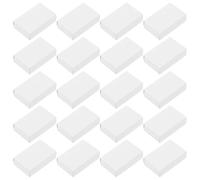 Lurrose Lot de 25 Boîtes à Allumettes Blanches Vides 58 X 36 X 15 Mm, Étuis Légers et Imperméables pour Rangement D’allumettes Diy, Présents Personnalisés pour Mariage, Shower