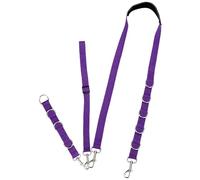 Lurrose Lot de 3 Accessoires de Toilettage pour Chiens en Fibre de Polypropylène, Corde de Bain pour Animaux Boucle Réglable, Garantissant Sécurité et Confort Lors du Toilettage