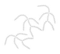 Lurrose Lot de 3 Articulations en Plastique pour Squelette de Poupée Mobile 20 Cm Connecteurs à Rotule 9,5 Mm pour Poupée Soi-même Accessoires pour Loisirs Créatifs et Fabrication