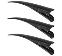 Lurrose Lot De 3 Pinces À Cheveux Bec De Canard En Métal Clips De Coiffure Pour Séparer Les Mèches Maintenir Les Cheveux En Place Et Faciliter Le Bouclage Pour Femmes Filles Et Enfants