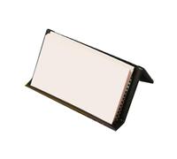 Lurrose Lot de 3 Porte-cartes de Visite en Fer Noir, Support Élégant et Facile à Utiliser pour Cartes de Visite et Cartes de Crédit, pour Bureau Professionnel