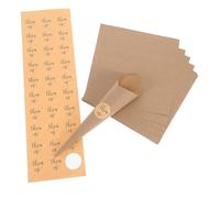 Lurrose Lot de 30 Cônes Artisanaux en Papier pour Pétales de Confettis Roses, Cônes de Fleurs de Mariage Légers et Décoratifs, pour Fêtes, Bouquets ou Bonbons, avec Autocollants Throw Me