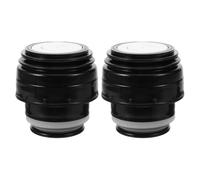 Lurrose Lot de 4 Bouchons de Couvercle de 4,5 cm pour Bouteilles isothermes - Joint d'étanchéité - Bouchon intérieur de Rechange pour Bouteilles d'eau et Tasses isothermes (Noir)
