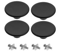 Lurrose Lot de 4 Boutons Universels Anti-brûlure pour Couvercles de Casseroles, Poignées Petites en Matériau Résistant la Chaleur, Compatibles Woks et Marmites, Accessoire la Cuisine