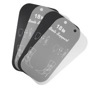 Lurrose Lot de 4 Embauchoirs pour Bottes Hautes, Supports de Forme 45 Cm en Plastique Blanc Transparent et Noir, Inserts Réutilisables pour Maintien, Circulation D'air, Entretien de