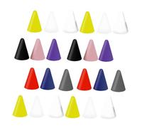 Lurrose Lot de 45 Protège-Embouts en Silicone pour Stylet Capacitif Accessoire De Remplacement