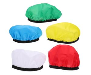 Lurrose Lot de 5 Abat-Jours Ronds pour Flash 7 Pouces, Diffuseurs Photo en Tissu Multi-Couleurs pour Éclairage D'appoint et Protection Lampe Flash, Accessoire Photographie