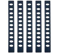 Lurrose Lot de 5 Protège-couteaux Universels en Plastique Antidérapant, Grosse Taille, Manchons de Protection pour Lame de Couteaux Cuisine, Accessoires Sécurisés pour Rangement Pratique