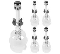 Lurrose Lot de 5 Tiges de Broyage pour Moulin à Poivre Manuel 25 Cm, Pièces de Rechange Solide pour Moulin à Sel et Épices, Accessoires de Mécanisme Polyvalents Cuisine Professionnelle