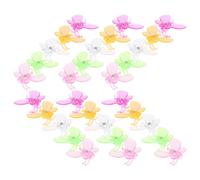 Lurrose Lot de 50 Pinces à Fleurs D'orchidée Multicolores pour Plantes Grimpantes, Clips en Plastique Réutilisables, Support Tiges Fleurs, Fixation Facile Jardin Intérieur Et Extérieur