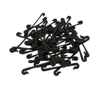 Lurrose Lot de 50 Pinces De Jardin pour Plantes Et Liens Végétaux pour Vignes, Clips Fixes en Plastique Solide, Usage Extérieur pour Fixation De Vignes Et Soutien De Culture Au Jardin