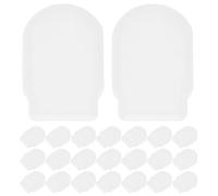 Lurrose Lot de 50 protège-fermetures éclair pour lave-linge séchant : embouts en silicone pour protéger les fermetures éclair des vêtements délicats et éviter qu'elles ne s'accrochent.