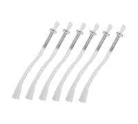 Lurrose Lot de 6 Mèches de Lampe à Pétrole en Fer Fil de Coton, Compatibles Brûleur à Huile, pour Lampe Lanterne, Usage Maison et Cérémonie, Mèches de Rechange Solide et Polyvalentes