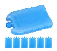 Lurrose Lot de 7 Blocs de Glace Réutilisables en PE pour Ventilateur de Climatisation, Efficacité de Refroidissement Améliorée, pour Fête Estivale en Bateau ou Pique-niques