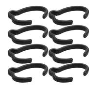 Lurrose Lot de 8 clips de câble de frein pour déambulateur : pièces de rechange pour déambulateur - pince de frein pour fauteuil de transport - accessoires de gestion des câbles