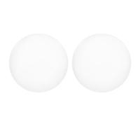 Lurrose Loupe de Lecture Acrylique Lot de 2 Pièces de Dôme Demi-sphère 10x Presse-Papier Stable pour Bureau, pour Seniors et Lecture de Timbres