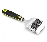 Lurrose Machine à Pâtes Manuelle 2 Pièces en Acier Inoxydable Rouleau et Coupe-pâtes, Ustensile Cuisine Multifonction pour Nouilles, Fettuccine, pour Préparation Maison et Pâtisserie