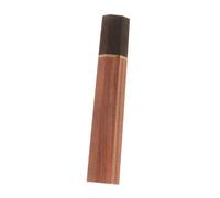 Lurrose Manche Octogonal en Bois de Palissandre Japonerie 13x6x100 Mm Bague Métallique, Poignée de Remplacement pour Couteaux Nakiri, Santoku et Gyuto, Accessoires de Couteaux de Chef