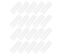 Lurrose Manchon en Plastique 20pcs Accessoire de Remplacement Sûr et Solide Adaptateur de Batterie pour Protection et Isolation des Piles de Lampe Torche