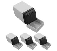 Lurrose marqueur accords pour musiciens blanc 4pcs plastique léger avec moule haute précision pour pratique quotidienne et apprentissage des accords sur instruments à cordes