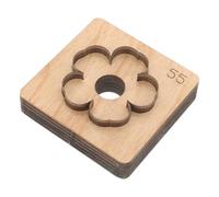 Lurrose Matrice de Découpe Outil Facile à Utiliser pour Cuir en Bois et Métal pour Découper Têtes de Sangle, pour Artisanat Cuir DIY et Fabrication de Ceintures