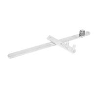 Lurrose Mini Cintreuse Manuelle de Bureau pour Tige en Acier au Carbone et Acier Doux, Outil de Cintrage de Tubes Précis, Compact pour Atelier et Travaux Métallurgiques, Formage Rapide