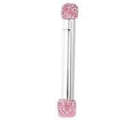 Lurrose Mini Flacon de Parfum Rechargeable 10ml en Verre Orné de Cristaux