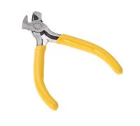 Lurrose Mini Pinces pour Bijoux Jaune, Coupe-fils Compact en Acier, Poignée Antidérapante, Outil de Précision pour Création et Réparation de Bijoux, Bricolage et Diy, Usage Artisanal