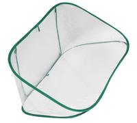 Lurrose Mini Serrage Compacte Pliable en PVC pour Plantes Grasses, Abri Isolant pour Semis, Utilisation Simple sans Outils, pour Balcon et Jardin Urbain